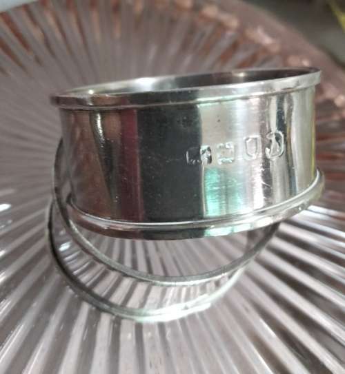 Sterling Silver serviette Rings - 5 Dick  King STG Hallmark LOOK At My BUY NOW LISTINGS NO WAITING