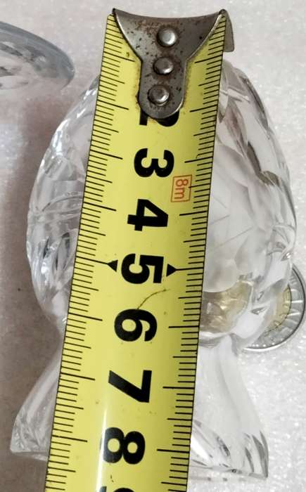 VASES POSY- 2  Rose pattern CRYSTAL cut glass Edge design 1 pedestal  base EXQUISITE