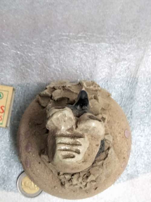 Bespoke art Vulture Pottery  Great sense of humour Unsigned  (In Style of artist Jane Adams)