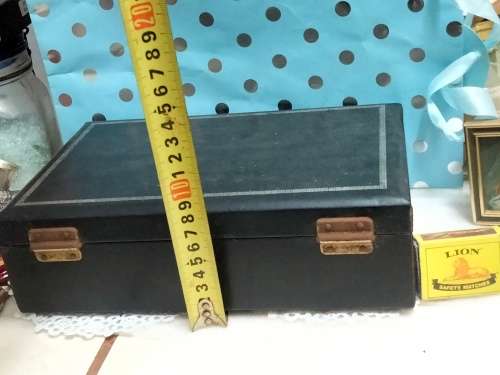 JEWELLERY Box-Tallent of Old Bond Street London- faux leather LOOK At My BUY NOW listings NO WAITING