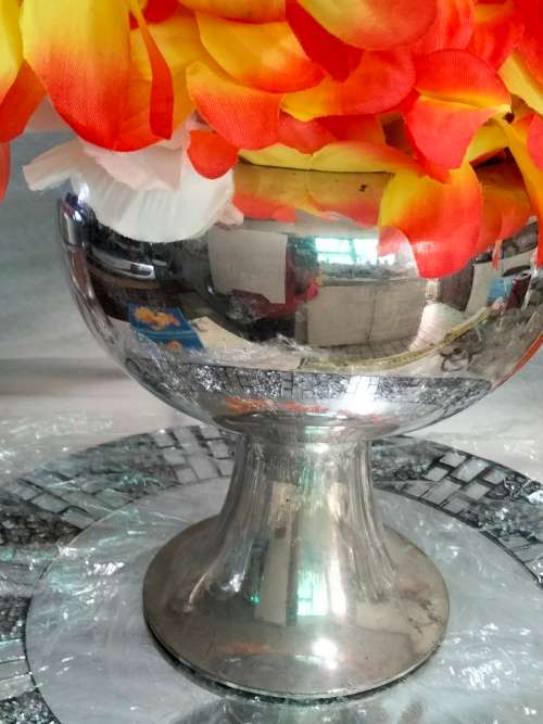 ROSE Bowl VASE made in England Expressly for JM Dempster 8095 York Street Sydney