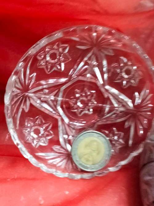 2 Early American Presscut Anchor Hocking*Ashtray*butter/Pin tray LOOKatMy BUY NOW items NO WAITING