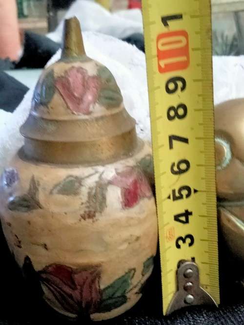 EXCEPTIONAL BRASS Figurine Owl + Brass decorative lidded JAR LOOK at My Buy Now items NO WAITING