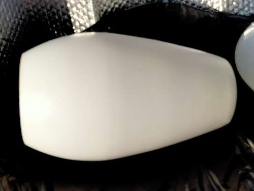 Lamp Shade Glass - 1 Ceiling light Pendant shape white pendant glass
