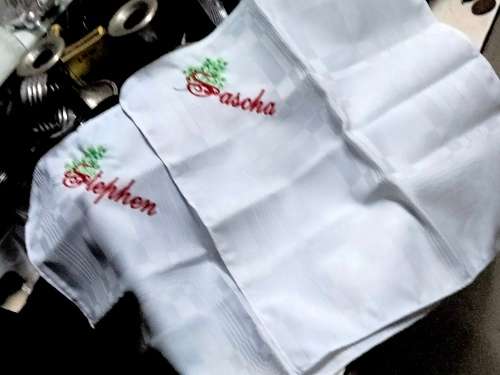 10 items 2 Candle Holders 6 Serviettes Rings+2 Serviettes LOOK At My BUY NOW Items NO WAITING