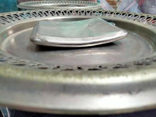 Curved Cigarette Case* Sterling Silver Hallmark 1931 Chester EJ Trivet & Son 129.37 grams