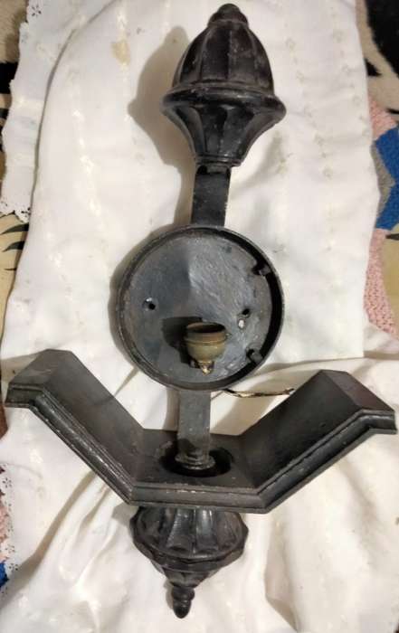 Lamp - Wall ligh fitting - Cast in ITALY NO electrical wiring*LOOK At My BUY NOW LISTINGS NO WAITING