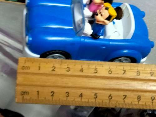 CAR+Mickey+Minnie Mouse in damage+1 McDonalds +3 small Toys*LOOK at My BUY NOW items NO WAIT