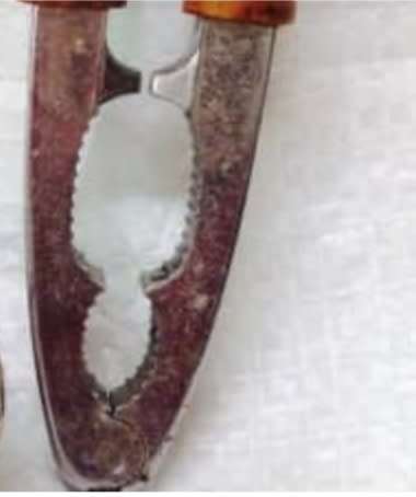 *NUT CRACKERS - Metal bottom part  with Wood handles LOOK at My BUY NOW listings NO WAITING