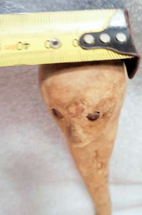 WALKING STICK Top round front shape of face Look at my Buy Now listings No Waiting