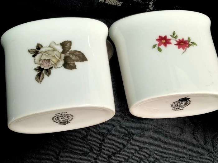 3  PIN Trays-Royal Doulton-Tuscan-Royal Worcester+2 Tooth Pick Holders-LOOK At My BUY NOW-NO WAITING