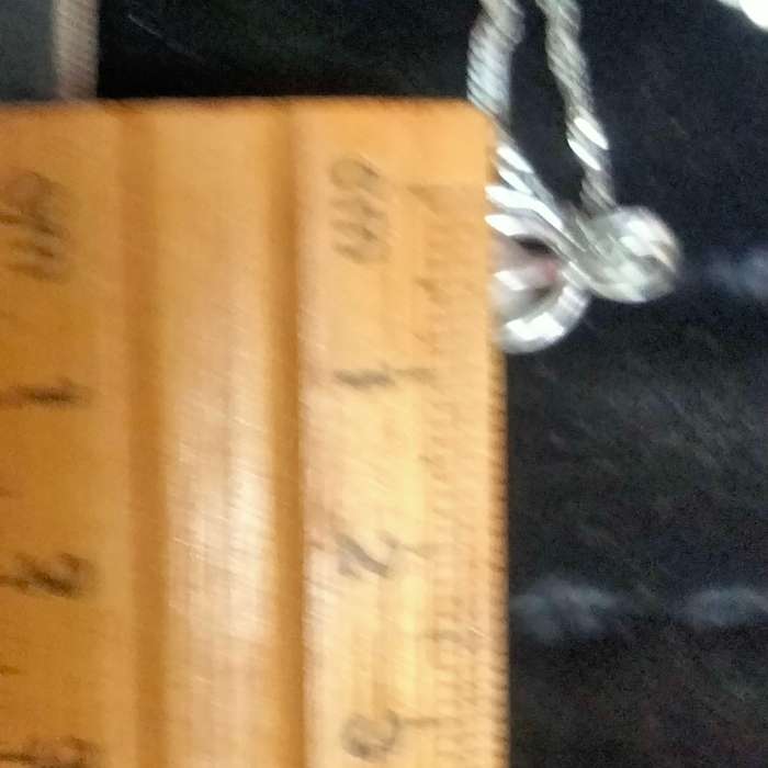 Necklace 18 KGP stamp on Chain bale pearl inside Key Cage 18 KGP LOOK At My BUY NOW NO WAITING