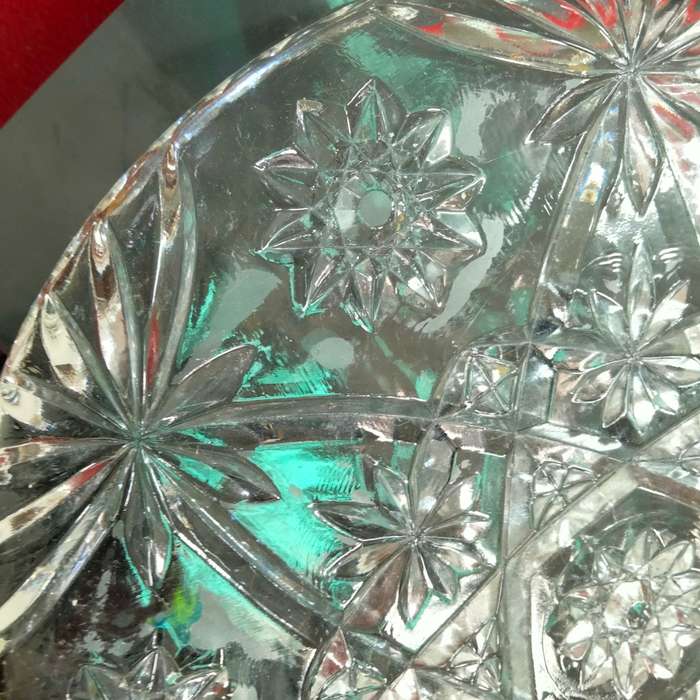 1950-60s Anchor Hocking Prescut Serving Platter