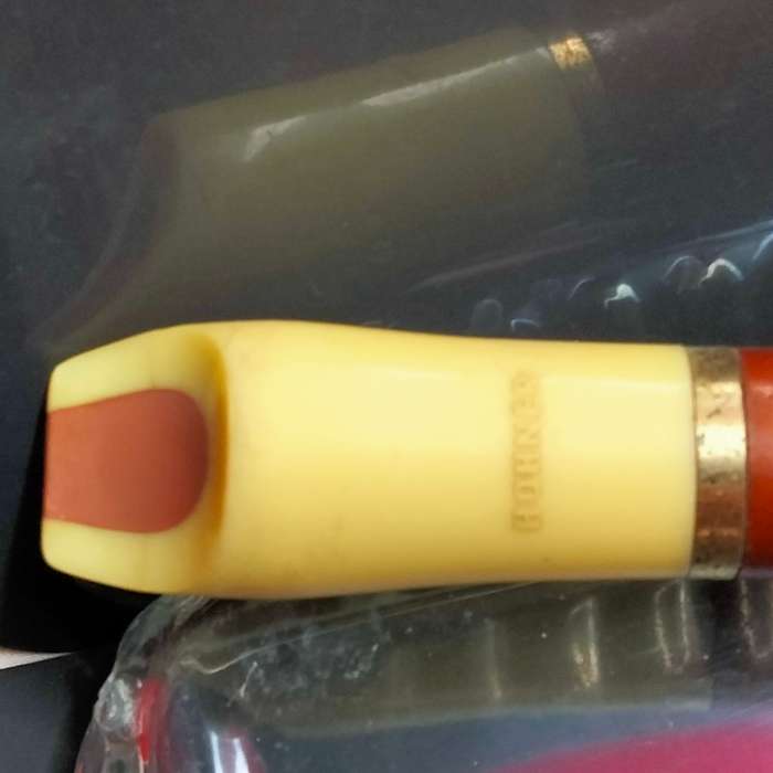 Vintage German made Hohner *Suctio Wood+Resin Mouth piece *Working* Note Wood has lost coating