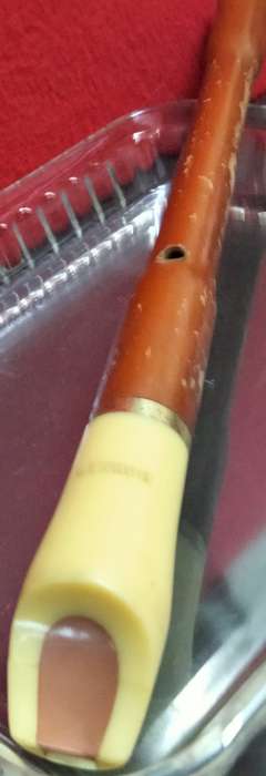 Vintage German made Hohner *Suctio Wood+Resin Mouth piece *Working* Note Wood has lost coating