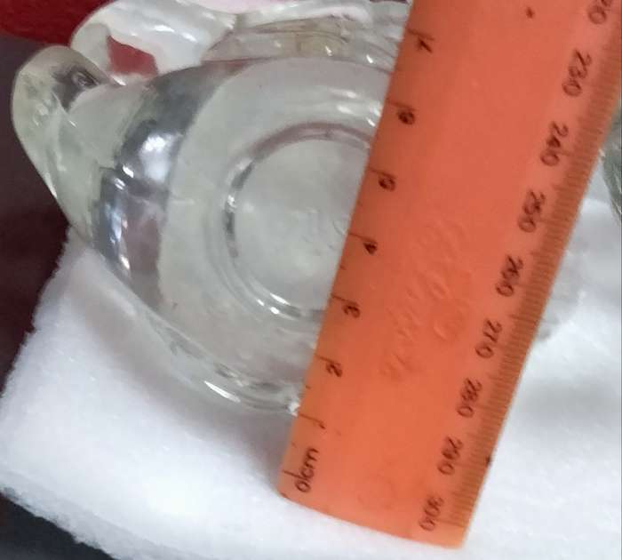 2 Classy!Candle holder Glass BIRD INDIANA  LOOK At My BUY NOW Items NO WAITING