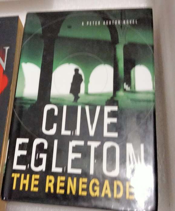 3 Books Sydney Sheldon-The Sky is Falling Martin Baker Meltdown Clive Egerton Renegade pre-owned