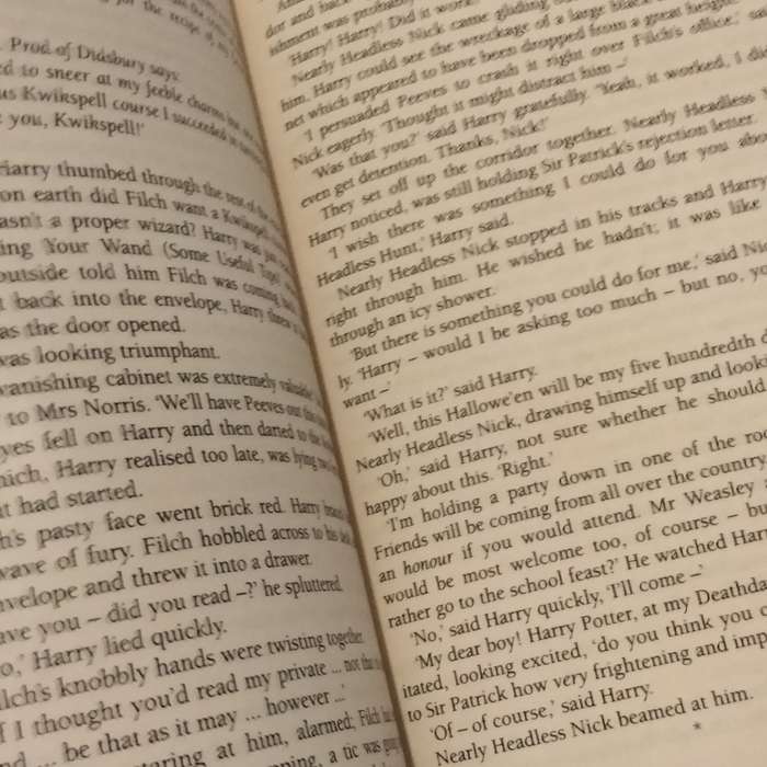 Book and the Chamber of Secrets J K Rowling BOOK  Harry Potter pre owned- Soft cover PB 1998