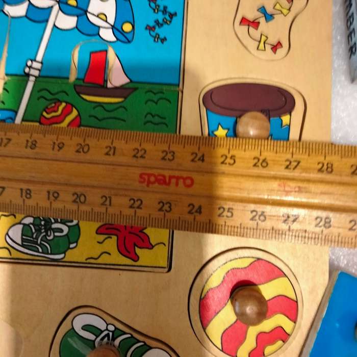 toys Wooden Peg Puzzles X2 bright pretty 1 piece missing showing ware+ extra peg shapes+2sqblocks+ 2