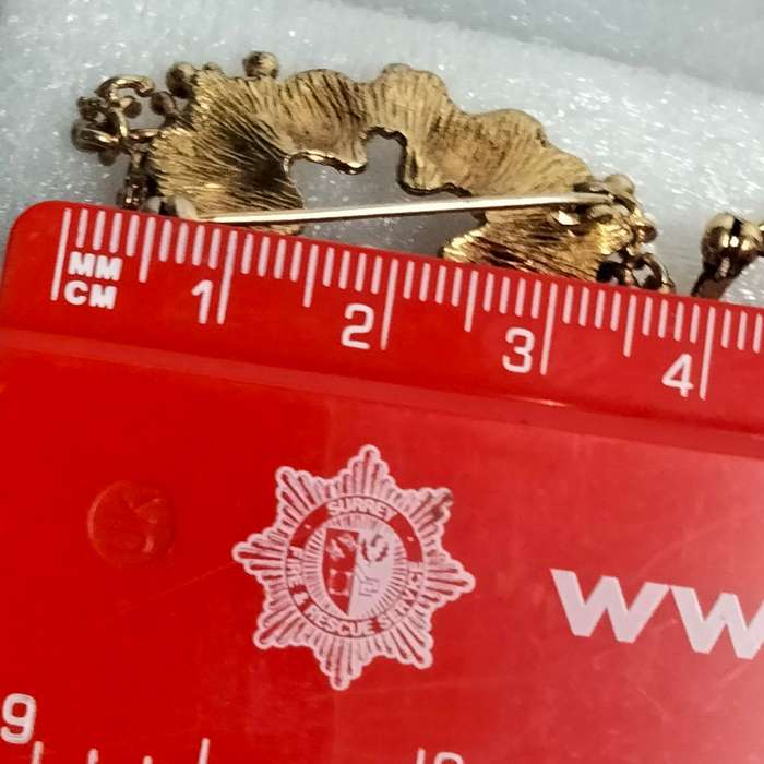 Brooch Genuine Pearl Setting Rolled Gold back catch missing LOOK At My BUY NOW items NO WAITING