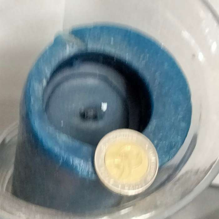 Unusual *Metal +Glass Hurricane Candle holder + Tall candle used *LOOK At MY BUY NOW LISTING