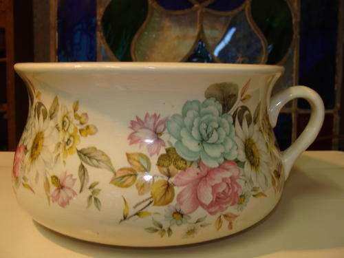 !!!WOW!!! PORTMERION CERAMIC POTTY MADE IN ENGLAND !!!FANTASTIC HIGHLY COLLECTABLE+ DESIRABLE!!!!