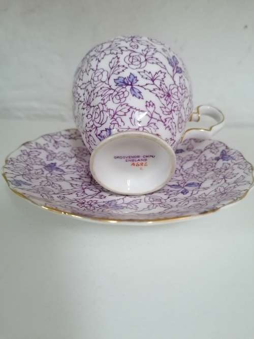 Small cup and saucer