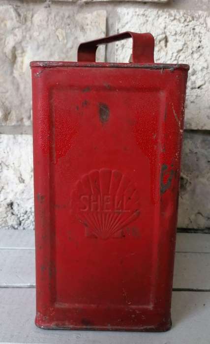 Shell Motor oil tin