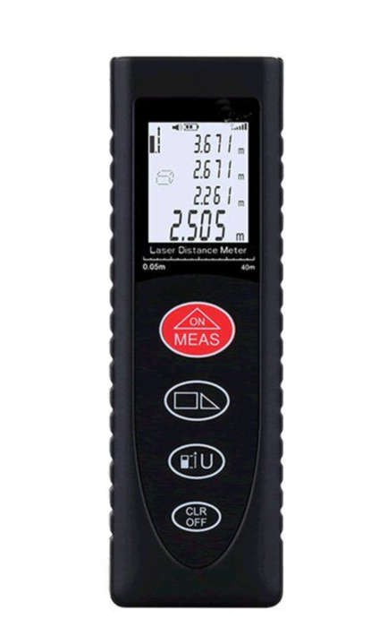 60m Laser Distance Meter With LCD Display Screen