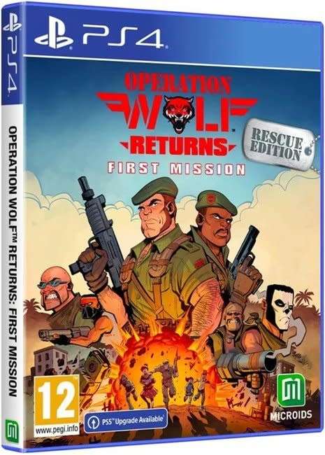 Operation Wolf Returns: First Mission (PS4)