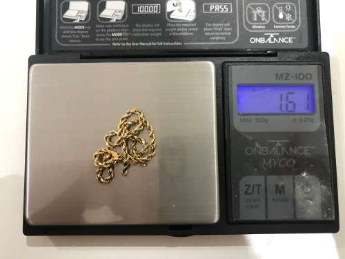 Exceptional 9ct gold bracelet - 19.5cm