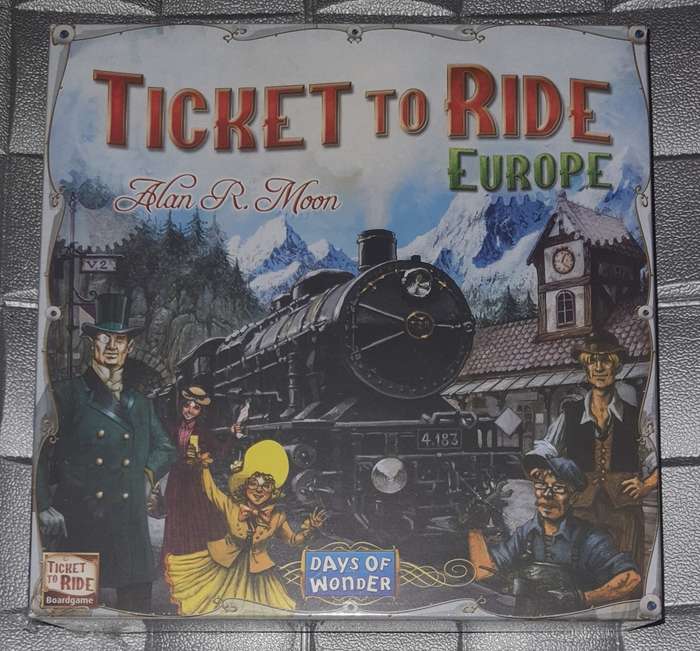 Ticket to ride Europe Board Game Brand New