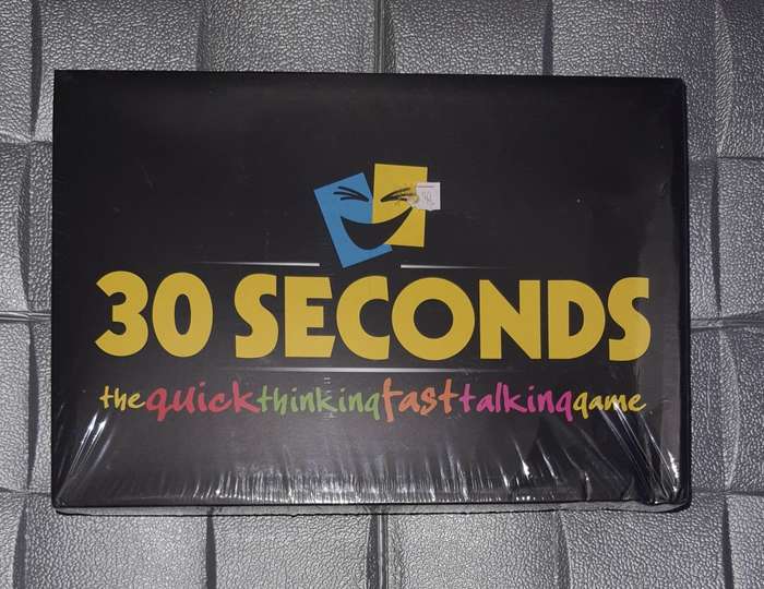 30 Seconds Board Game (Paper Board) Brand New