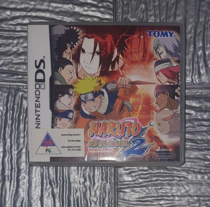 Naruto Ninja Council 2 Nintendo DS Game Used