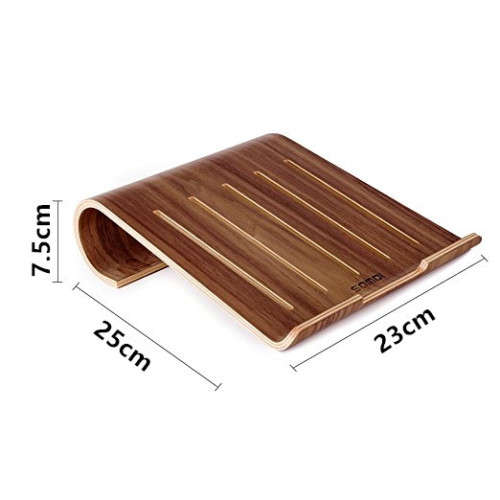 Wooden Laptop Stand Ventilated Mount Holder Unboxed
