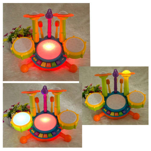 Drum Set For Kids Electronic Mini Pad Unboxed