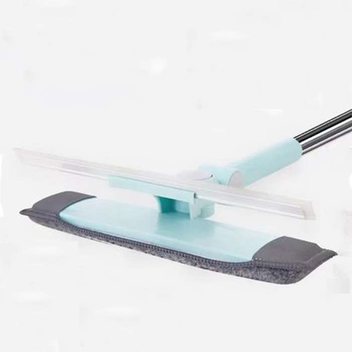 Scraping Extended Telescopic Double-side 180° Cleaning Mop Window Cleaner