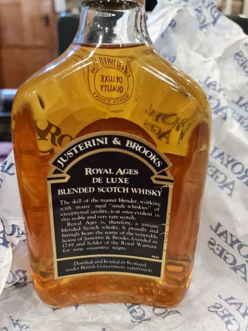 Rare J&B Royal Ages De Luxe Quality Blended Scotch Whisky