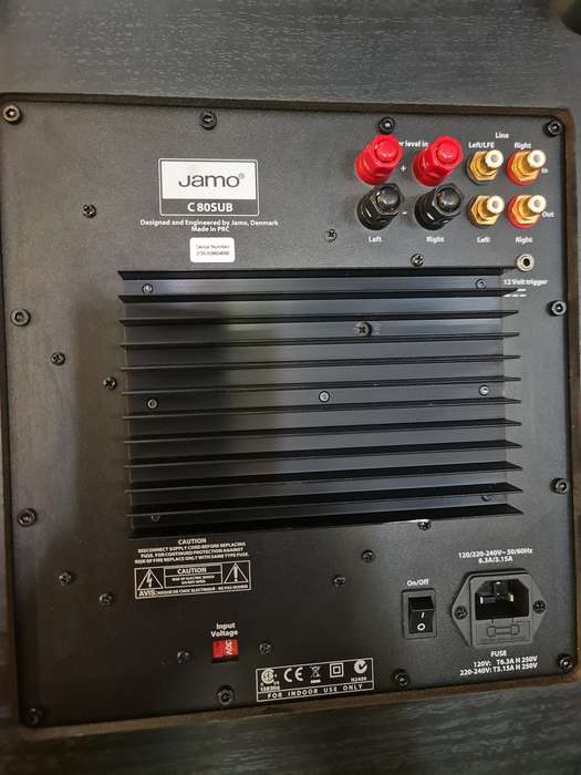 Jamo C80 Flagship Subwoofer