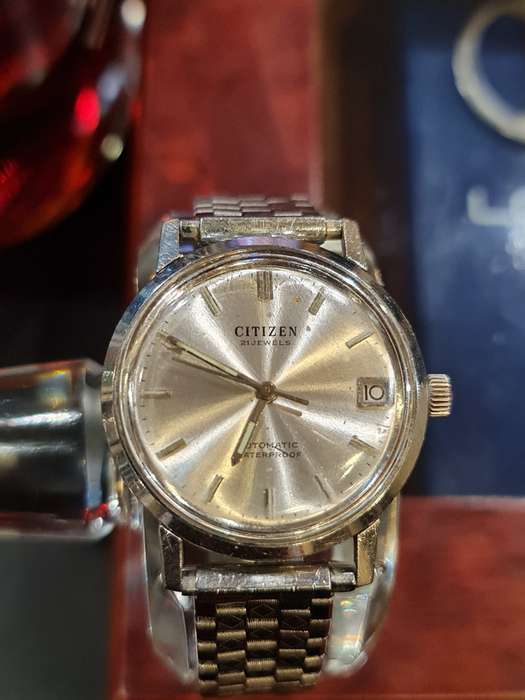 Vintage Citizen 21 Jewels Automatic Waterproof Watch with Calendar