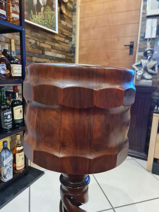 Antique Barley Twist Plant Stand
