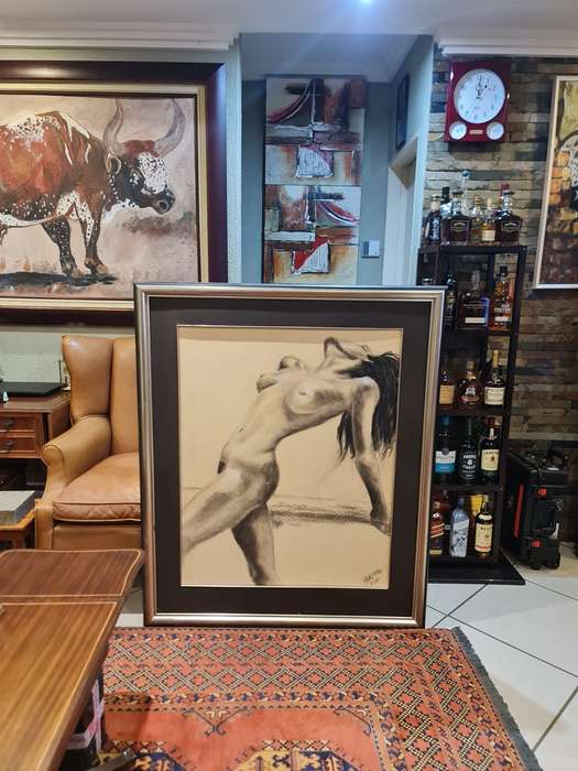Beautiful Nude Pencil Sketch Art