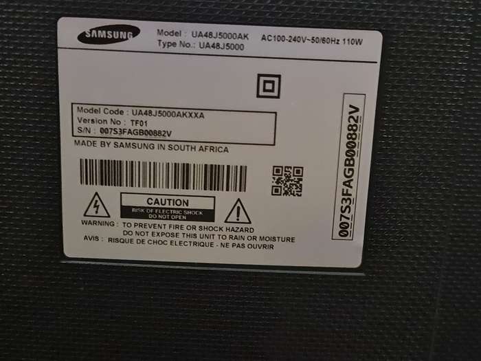 Samsung Samsung UA48J5000AKXXA 48 Inch FHD TV