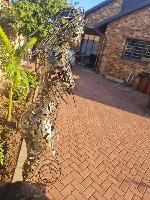 Female Metal Sculpture