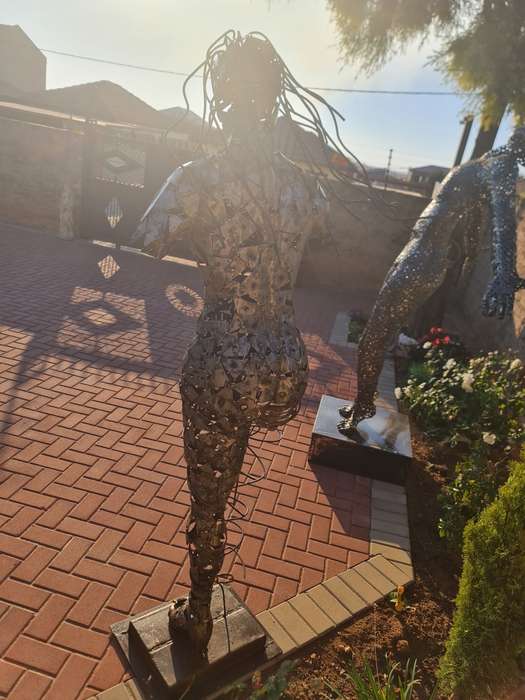 Female Metal Sculpture