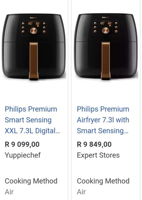 Phillips Premium XXL AirFryer With Smart Sensing