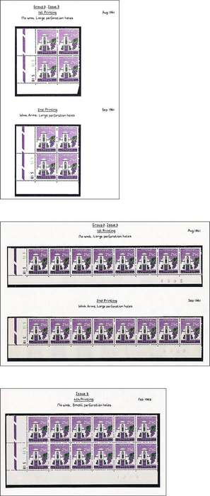 1961-74 RSA 1st Def 2½c & 4c Groot Constantia Extensive (**) Study in Controls & Var. CV = R4,000+
