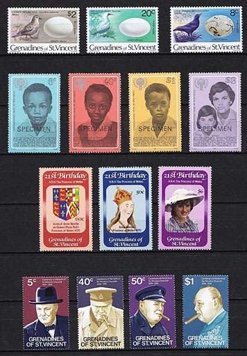 Newer Grenada Grenadines & Grenadines of St. Vincent UMM (**) Issues  *** CV = R750+ ***