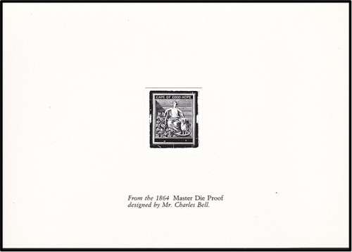Cogh Proof Type Items - Display by A. Bertolaja to Royal Philatelic Society London