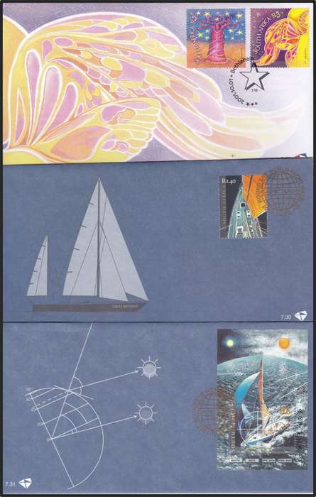 2001 RSA FDCs No.7.8-7.35 Selection @ CV  R1,478